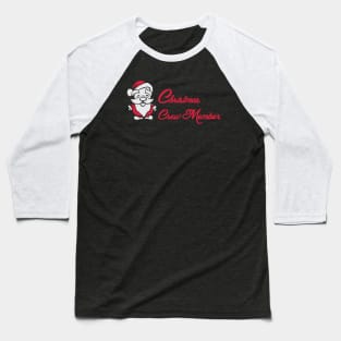 Christmas Crew Member Baseball T-Shirt